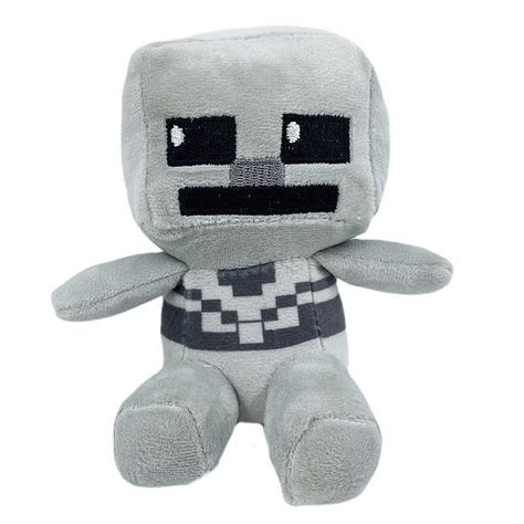 Minecraft Stories Plush | Sitting Skeleton - CuteTrendybn