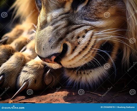 Lion Claw stock illustration. Illustration of majestic - 293689878