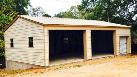 30x35 Side Entry Storage Building AA Metal Buildings