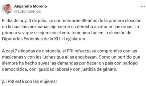 REFRENDA ALEJANDRO MORENO SU COMPROMISO CON LAS MUJERES Y LAS LUCHAS