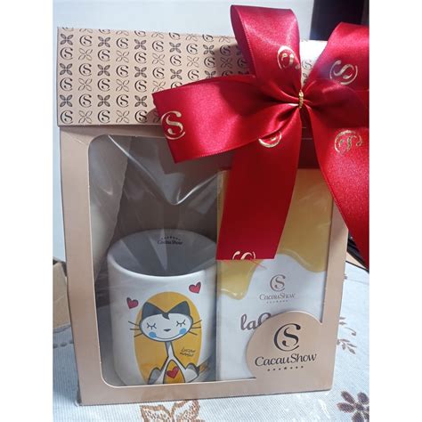 Kit Para Presente De Natal Cacau Show Shopee Brasil