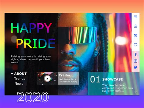 Happy Pride ️🧡💛💚💙💜🖤🤍🤎 By Frederick Celemin On Dribbble