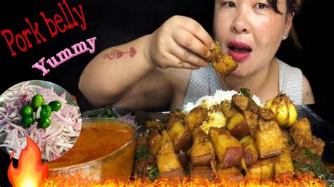 Mukbang Eating Pork 🐖🐖🐖extra Grave With Rice 😊😊 Subscribe Keepsupport Youtube