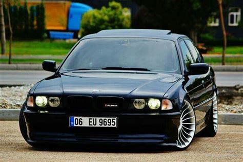 Sleek And Stylish BMW E39 5 Series With Black Alpina Stance