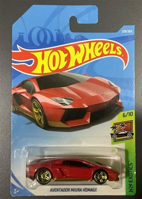 Hot Wheels Lamborghini Set Hobbies Toys Toys Games On Carousell