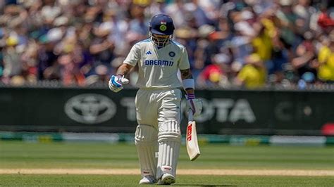 Virat Kohli Dismissals In India Vs Australia Test Series Border