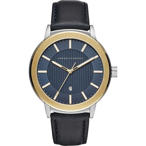 Venta Reloj Armani Exchange Negro Con Dorado En Stock