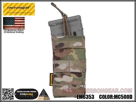 Specwarfare Airsoft Emerson Gear Modular Open Top Single Mag Pouch