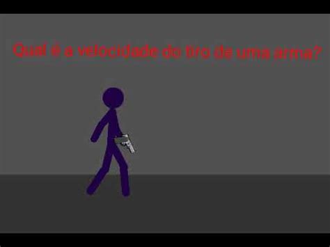 Qual é a velocidade de um tiro de uma arma? - YouTube