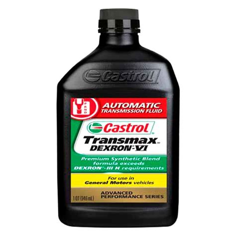 Castrol B A Transmax Dexron Vi Automatic Transmission Fluid