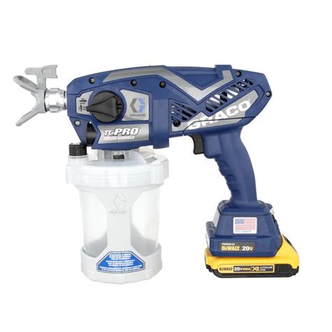 Graco Tc Pro Cordless Airless Paint Sprayer N The Home Depot