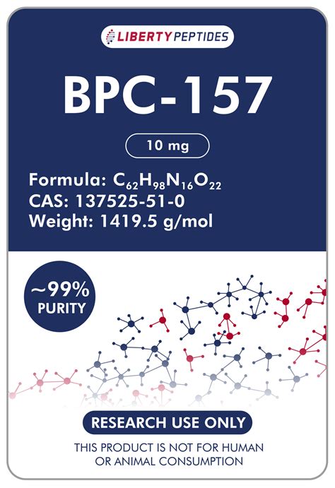 BPC-157 (10mg) - Liberty Peptides