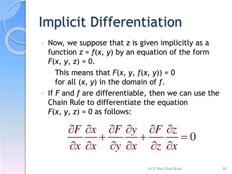 PPT Chapter 14 Partial Derivatives PowerPoint Presentation Free