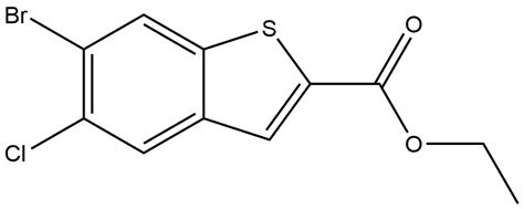 Benzo B Thiophene 2 Carboxylic Acid 6 Bromo 5 Chloro Ethyl Ester