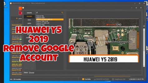 Huawei Y5 2019 AMN LX9 Remove Google Account Bypass FRP Unlocktool