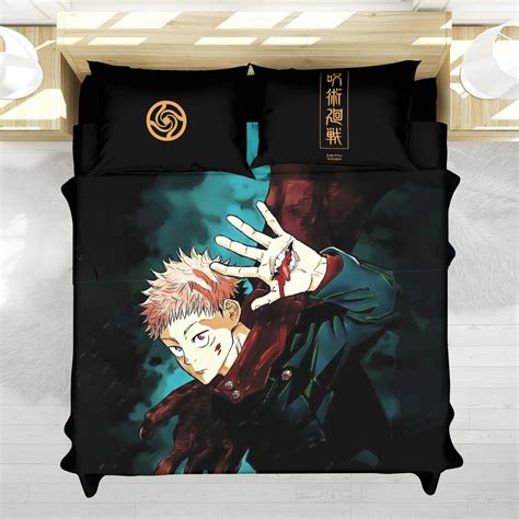 Jujutsu Kaisen Bedding Set Merch Clothing Apparel Anime Ape