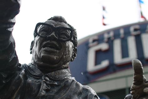 Harry Caray Statue Photo, Wrigley Field Chicago Cubs, Harry Caray, Wall Art Print, Chicago Urban ...