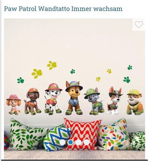 Paw Patrol Wandtattoo Kaufen Auf Ricardo