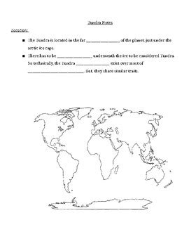 Tundra PPT Guided Notes Handout by Semenko Super Science | TpT