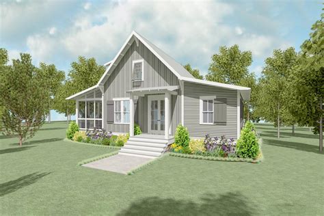 Cozy 2 Bed Farmhouse Cottage With Loft 130011lls Architectural