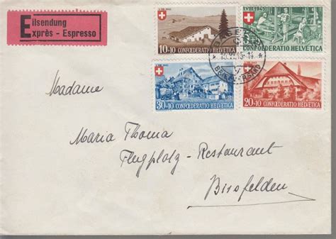 Pro Patria 1945 Lettre Express Kaufen Auf Ricardo