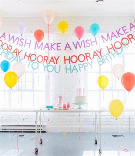 25 Fun DIY Birthday Banner Ideas to Make - DIY Crafts