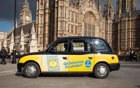 Chiquita Go Bananas In London Taxi Advertising On Behance