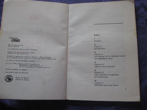 La Genética En La Era Atómica Charlotte Auerbach Año 1970 Cuotas sin