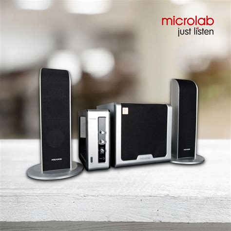 Microlab Hifi Floor Standing Classic Design Speaker Fc361 For Tv,Home ...