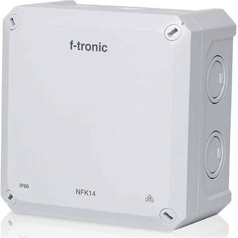 F Tronic NFK14gr FR Abzweigkasten IP66 Grau NEPTUN Compact 140 X 140