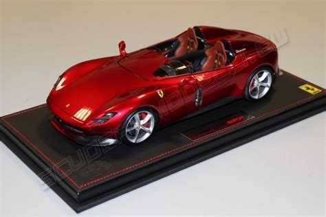 Bbr Models Ferrari Ferrari Monza Sp2 Rosso Portofino Red Metallic