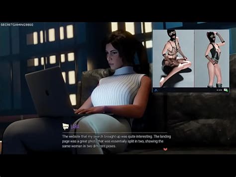 Lara Croft Wants To Take A Huge Monster Cock Anal Fingering And She Has An Orgasm In Her Huge