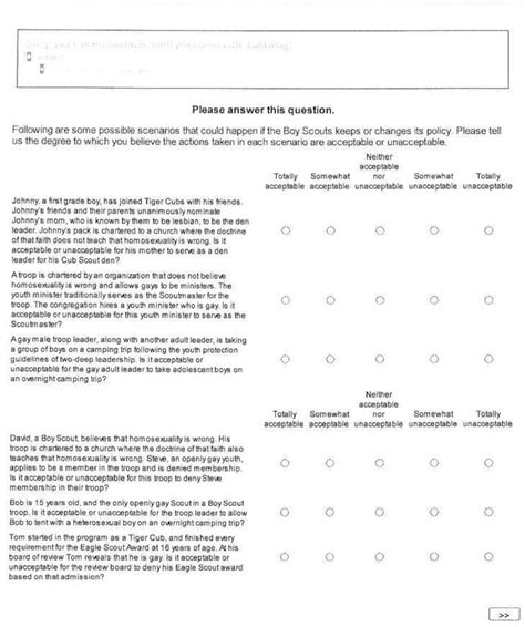 Boy Scout Survey Can Gay Scouts Tent With Straight Scouts