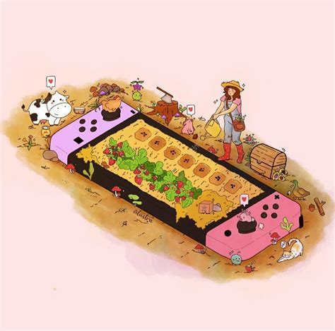 Stardew Valley concept art > Nintendo Switch style > Farming Life ...