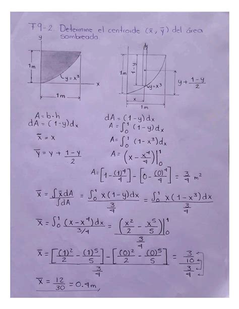 SOLUTION Ejercicos De Centroides Y Centros De Masa Studypool