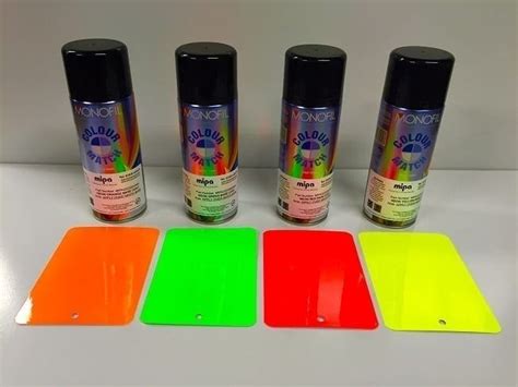 Mipa Neon Fluorescent Colour Aerosols Ml Refinish Systems Ltd