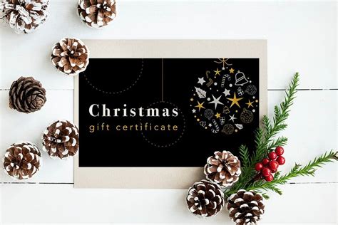 Printable Christmas Gift Certificates 2022 – Christmas 2022 Update