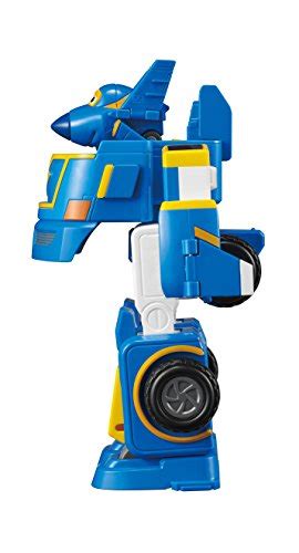 Super Wings - – Jerome’S Stunt Bot | Transforming Toy Vehicle Set | Includes Transform-A-Bot ...