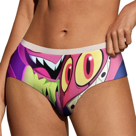 Helluva Boss Comedy Women S Lace Brief Breathable Sexy Elastic Bikini Hipster Panties Lady