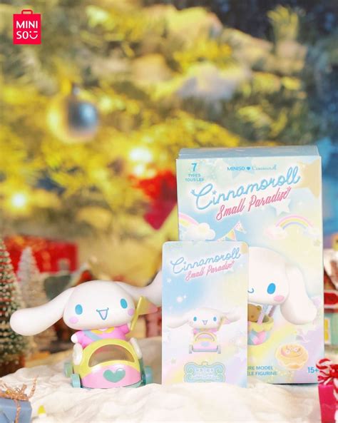 Miniso Blind Box Sanrio Cinnamoroll Paradise Series Original Box Of