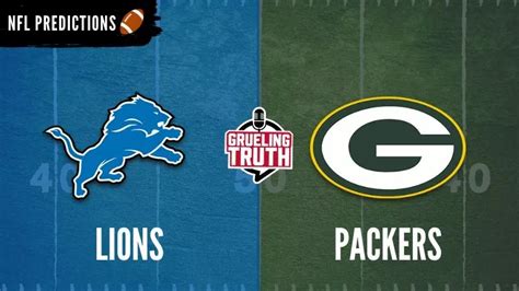 Nfl Week 4 Detroit Lions Vs Green Bay Packers Odds Tips And