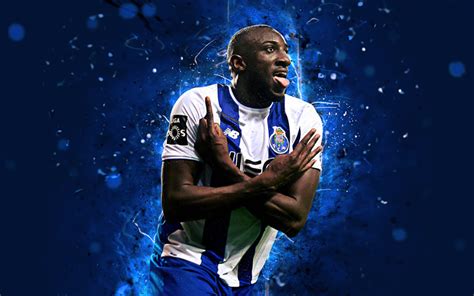 Download wallpapers Moussa Marega, 4k, abstract art, football, Porto, La Liga, Marega ...