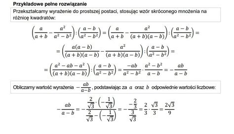 Z serii pewniaki maturalne zrozum wzory skróconego mnożenia To pewne