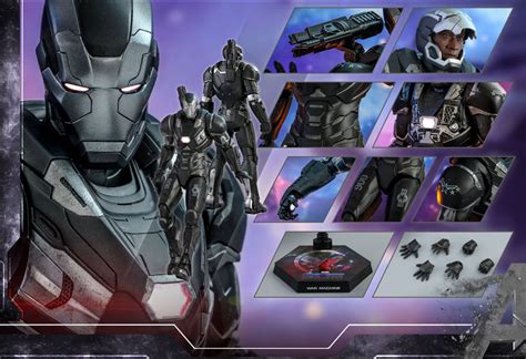 Toyhaven Hot Toys Avengers Endgame Th Scale War Machine Cm Collectible Figure Preview Pics