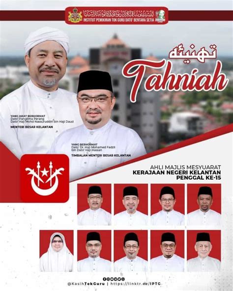 Biodata Menteri Besar Kelantan Senarai Exco Terkini