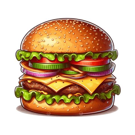 clip art burger 3