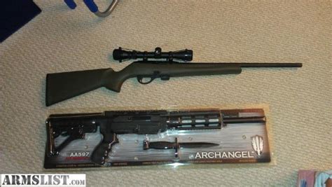 Armslist For Saletrade Remington 597 22lr With Archangel Ar Style