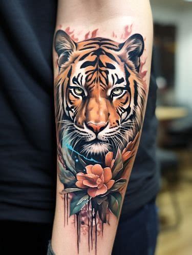 Tiger Tattoo Embodying Strength Protection And Freedom Vean Tattoo