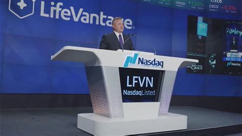 Lifevantage Nasdaq Bell Ringing Ceremony Recap Youtube