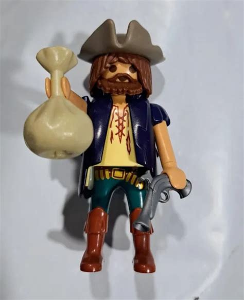 Figurine De Pirate Playmobil Avec Pi Ces Et Pistolet Eur